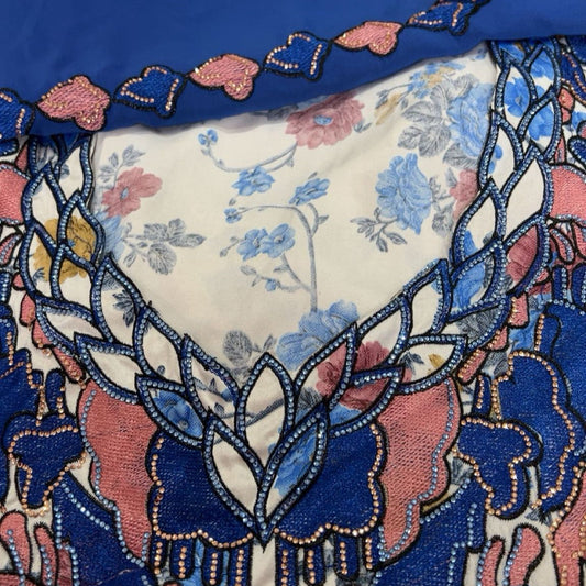 Mukhawar dress : Royal Blue
