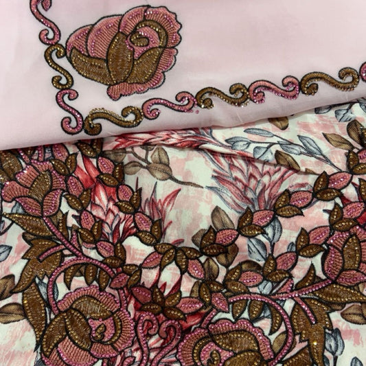 Mukhawar dress : Light Pink